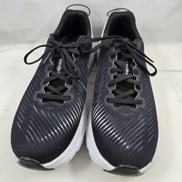 HOKA Black and White Running Shoes Size 8.5B One One - Picture 2 of 16